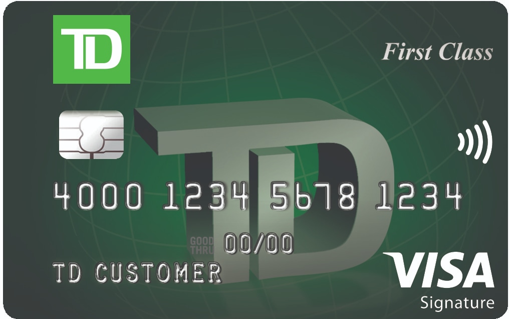 TD First Class SM Visa Signature® Credit Card